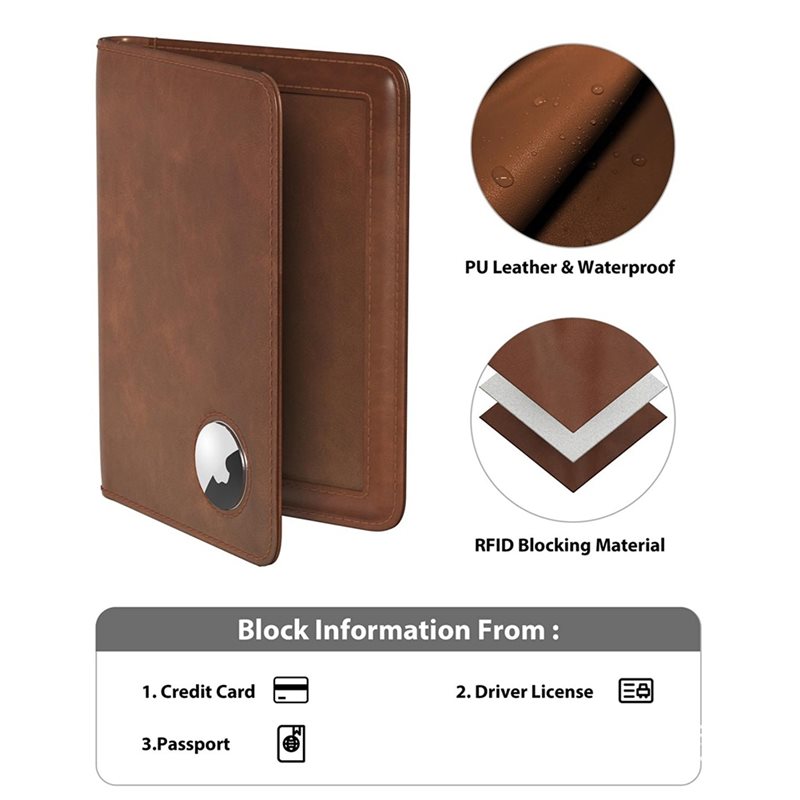 ABRT-Passport Holder With RFID - đánh giá và giá Leather Passport Cover