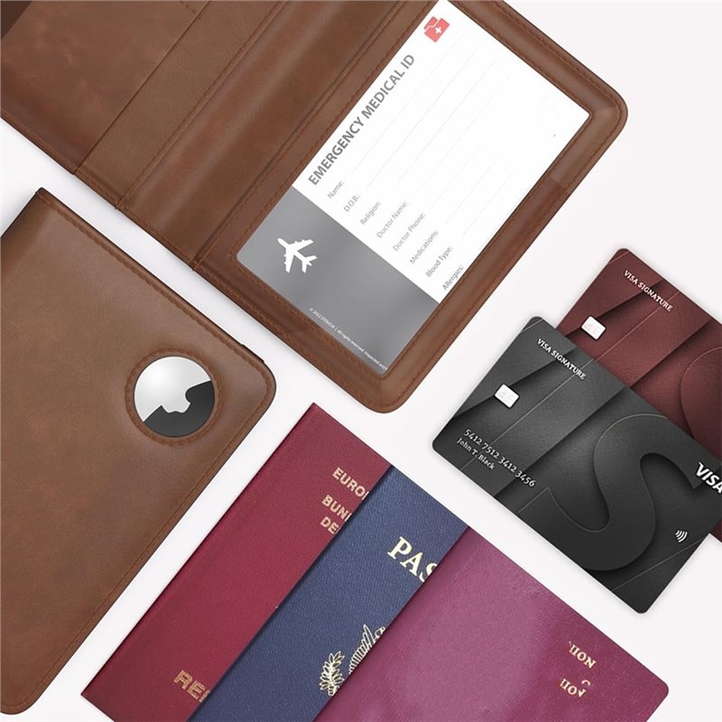 ABRT-Passport Holder With RFID - đánh giá và giá Leather Passport Cover