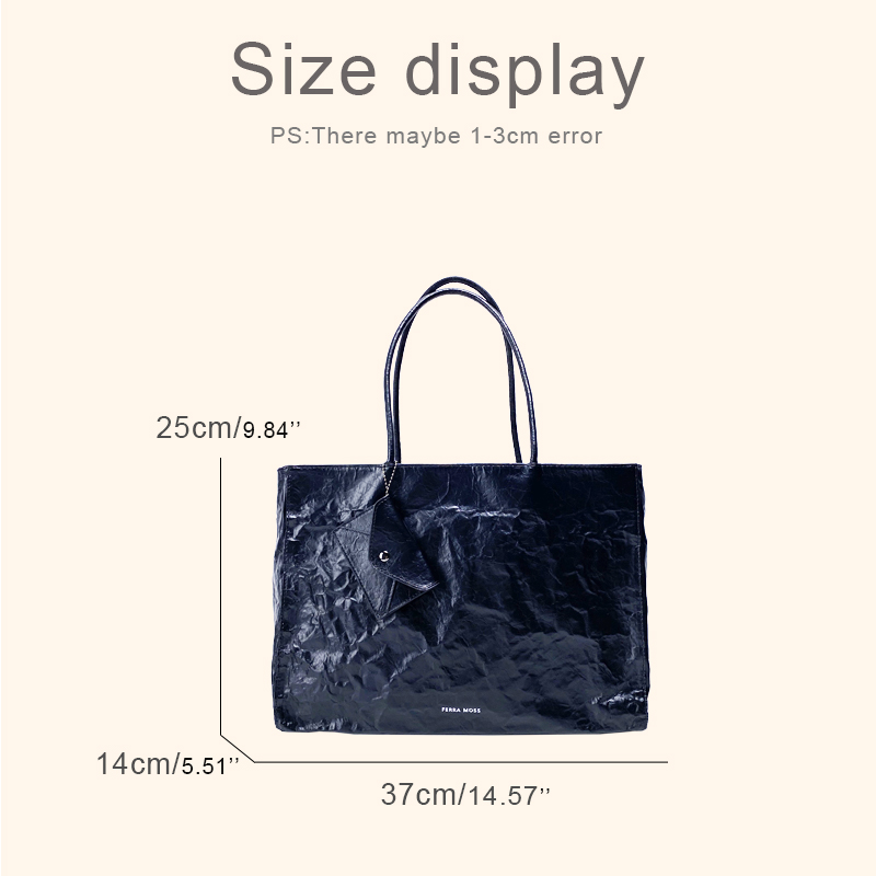 Korean Casual Kraft Paper Tote - đánh giá và giá Luxury Lifestyle