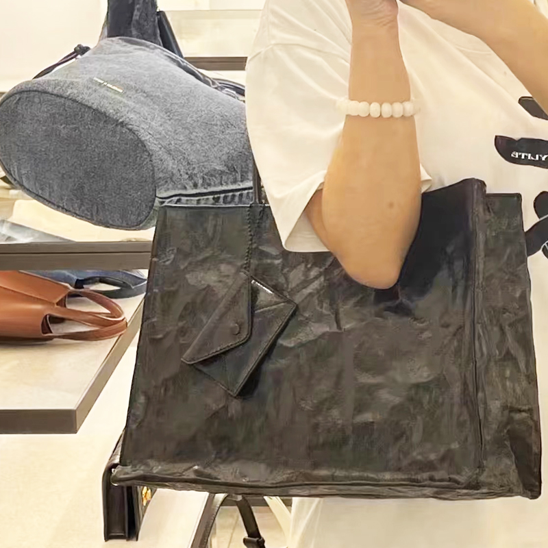 Korean Casual Kraft Paper Tote - đánh giá và giá Luxury Lifestyle