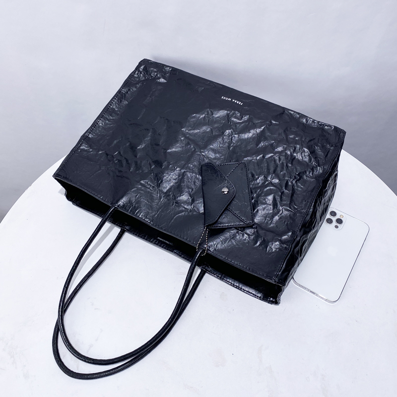 Korean Casual Kraft Paper Tote - đánh giá và giá Luxury Lifestyle