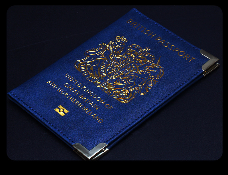 New British Copper Footed Pass - đánh giá và giá Leather Passport Cover