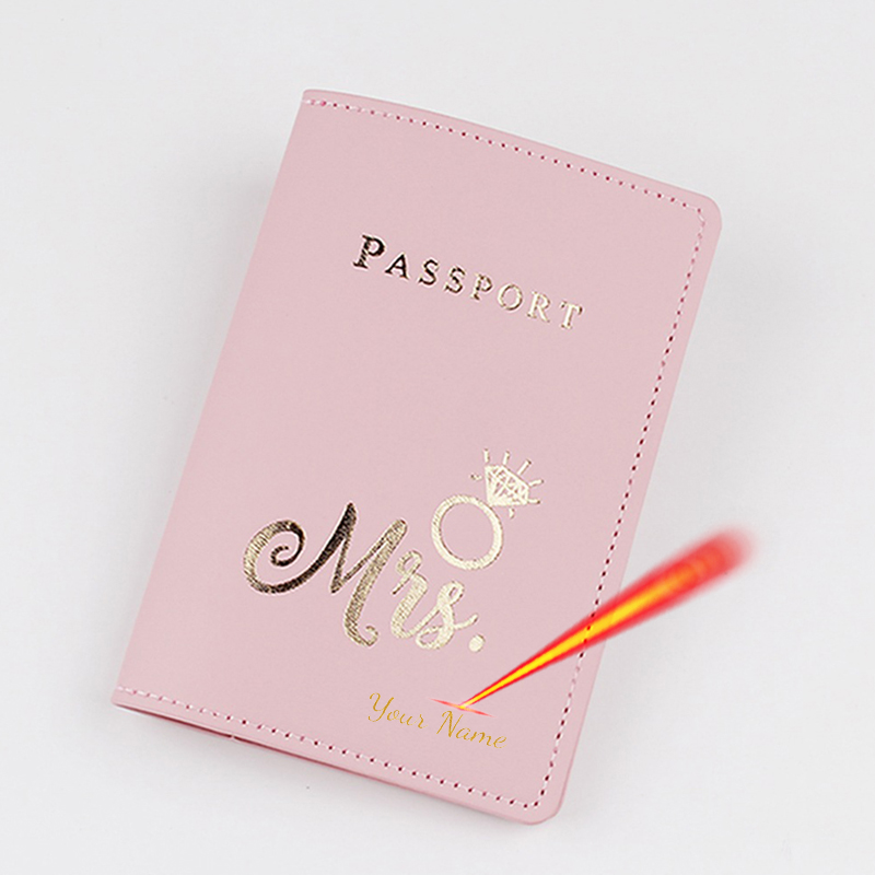 Customize Name Mr/Mrs Logo Pas - đánh giá và giá Leather Passport Cover
