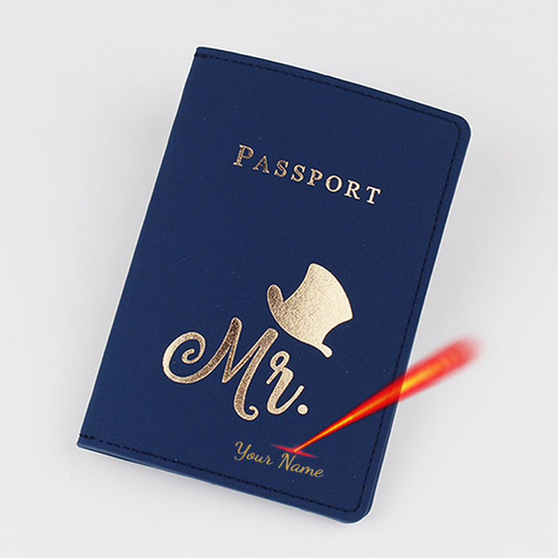 Customize Name Mr/Mrs Logo Pas - đánh giá và giá Leather Passport Cover