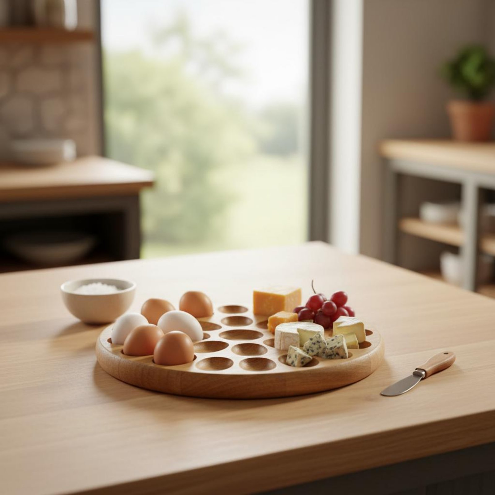 Reversible Wooden Oval Tray Na - đánh giá và giá Wooden Serving Tray