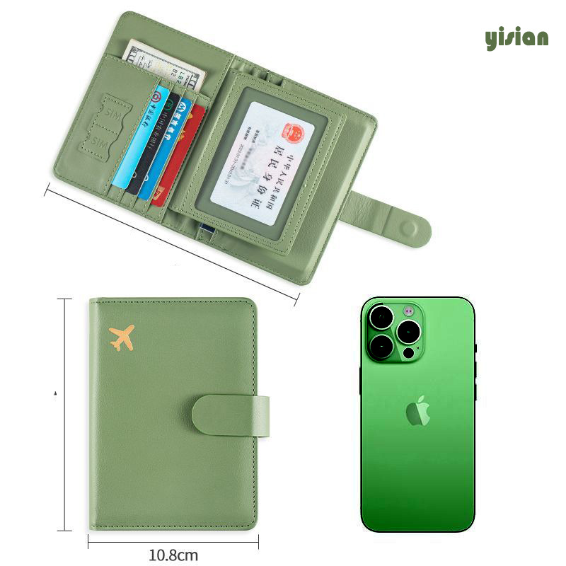 RFID Passport Cover Case Passp - đánh giá và giá Leather Passport Cover