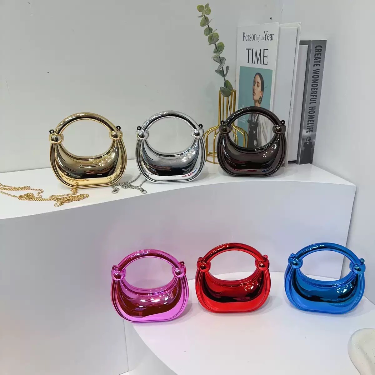 Mini Golden Evening Bag Purses - đánh giá và giá Luxury Lifestyle