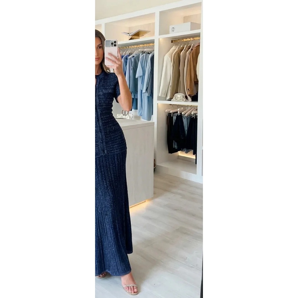 Summer Luxury Navy Blue Tweed  - đánh giá và giá Luxury Lifestyle