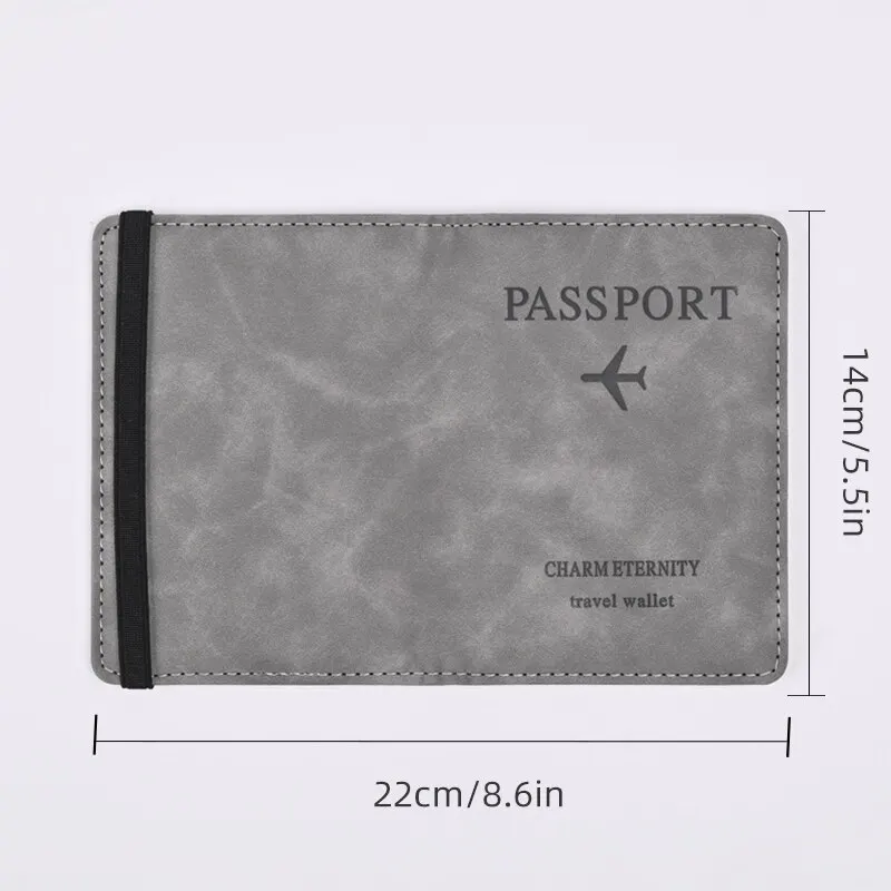 Men PU Leather Wallet Travel P - đánh giá và giá Leather Passport Cover
